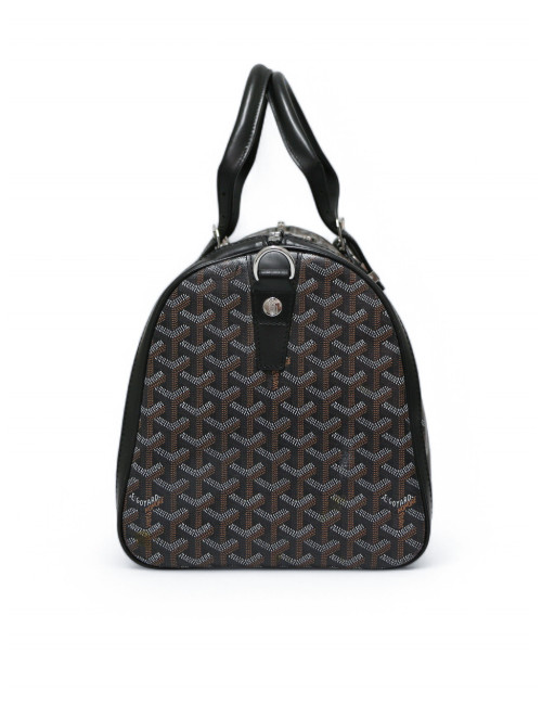 Sac GOYARD 50 Croix Jules Boston toile noire