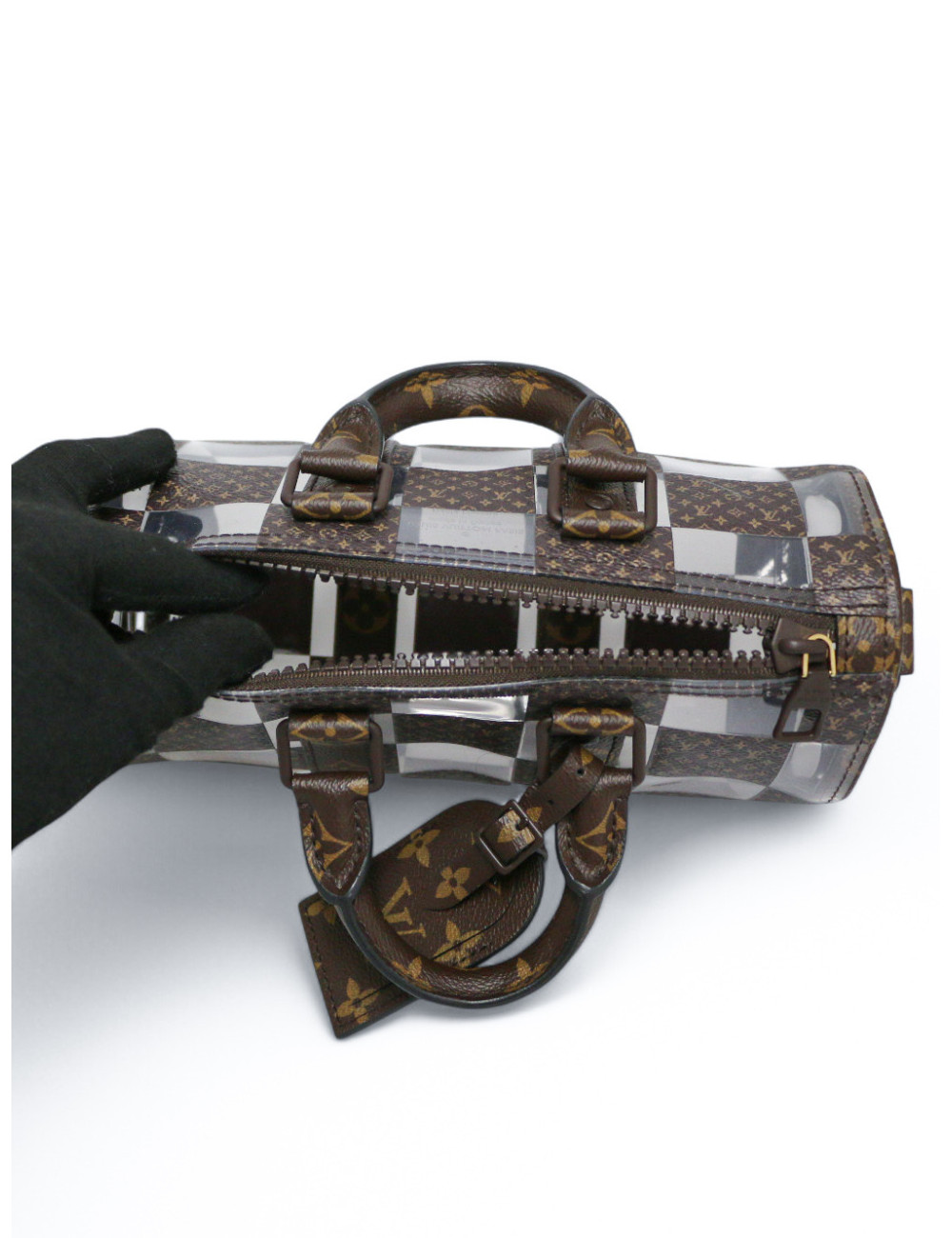Keepall 25 Chess bandoulière Louis Vuitton édition limitée d'occasion