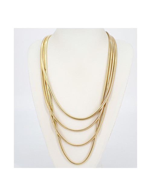 Collier multirangs CHRISTIAN DIOR serpent