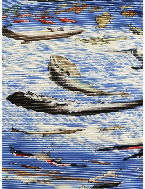 plissé hermes La vie précieuse de la Méditerranéee