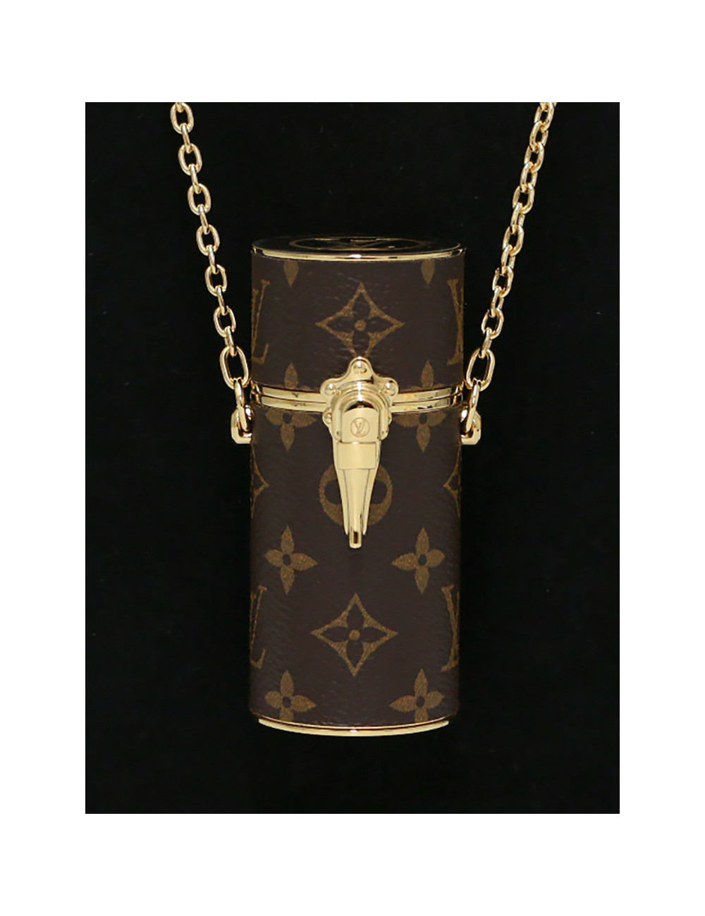 Etui à rouge à lèvres LOUIS VUITTON  toile Monogram