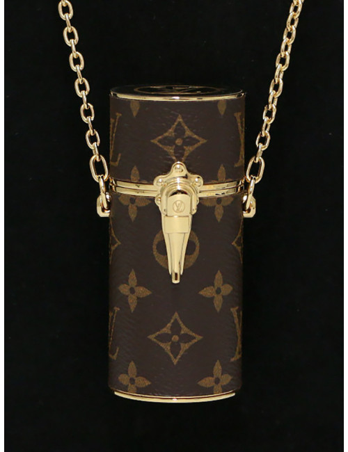 Etui à rouge à lèvres LOUIS VUITTON  toile Monogram