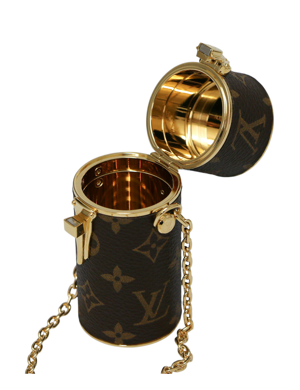 Etui à rouge à lèvres LOUIS VUITTON  toile Monogram