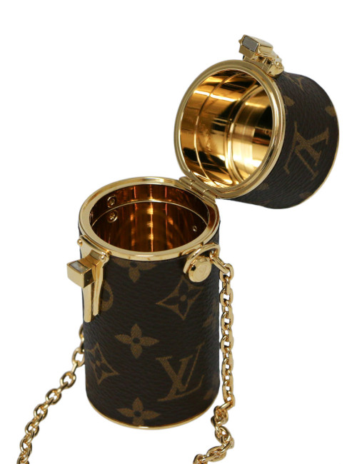 Etui à rouge à lèvres LOUIS VUITTON  toile Monogram