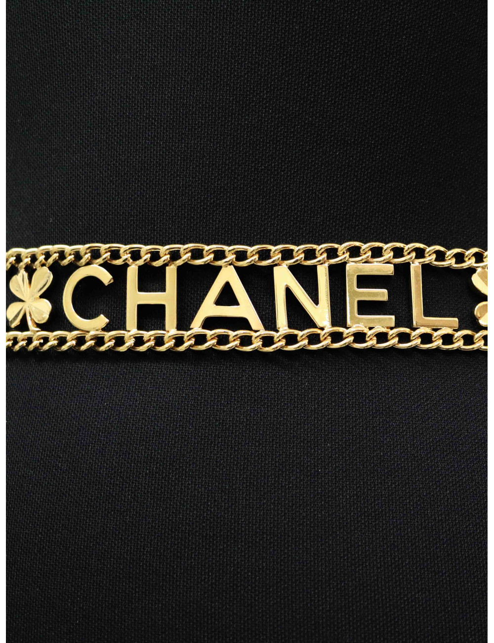 Ceinture CHANEL  C H A N E L chaines dorées
