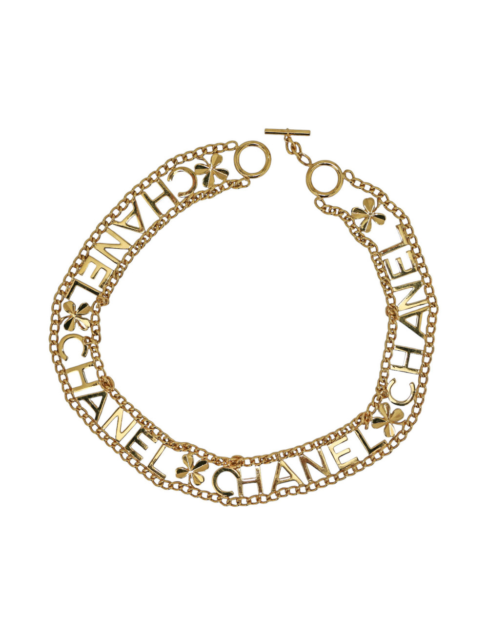 Ceinture CHANEL  C H A N E L chaines dorées