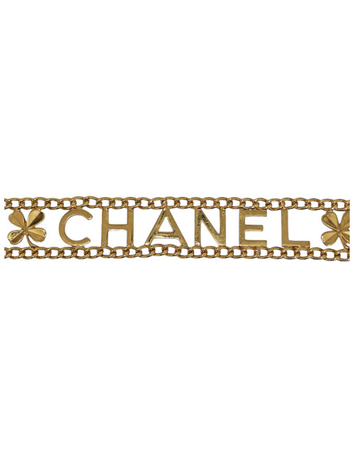 Ceinture CHANEL  C H A N E L chaines dorées