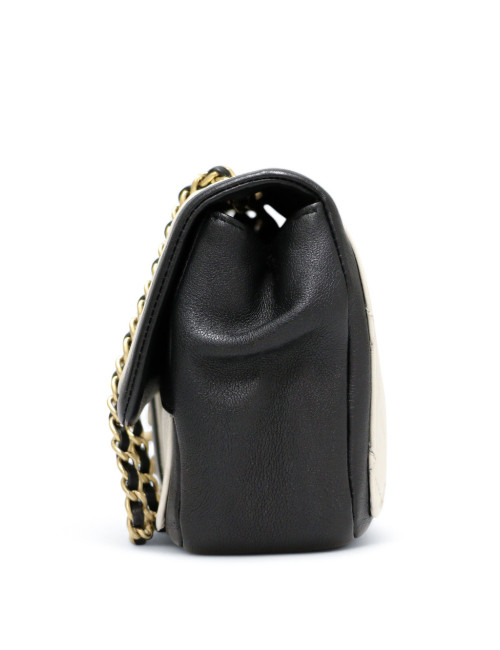 Sac CHANEL noir et blanc
