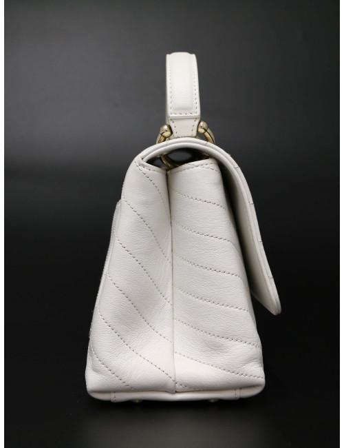 Sac CHANEL cuir motif chevrons