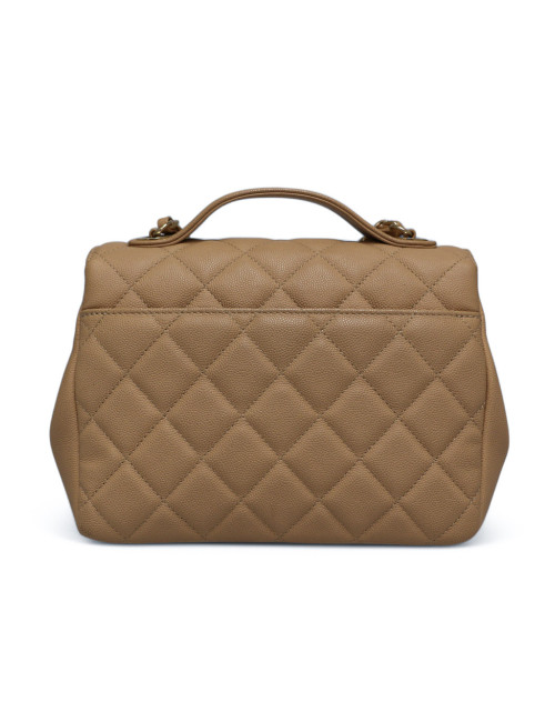 Sac à rabat CHANEL Business Affinity beige