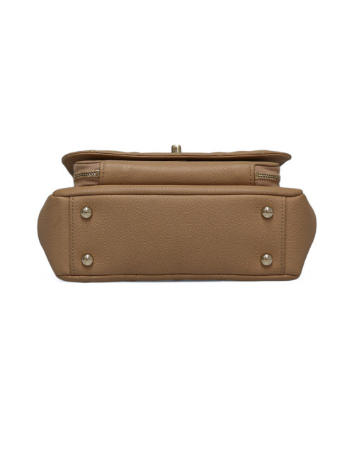 Sac à rabat CHANEL Business Affinity beige