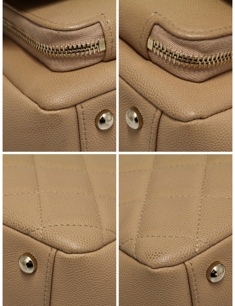 Sac à rabat CHANEL Business Affinity beige