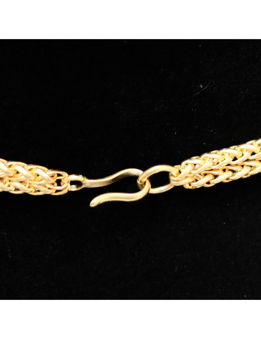 Croix MARGUERITE DE VALOIS pâte de verre baroque