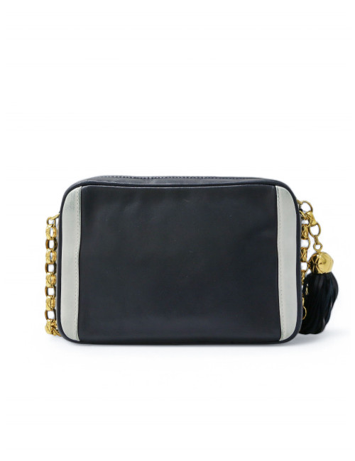 Camera bicolore CHANEL bleu et blanc