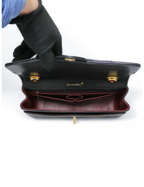 Sac classique 25 CHANEL noir