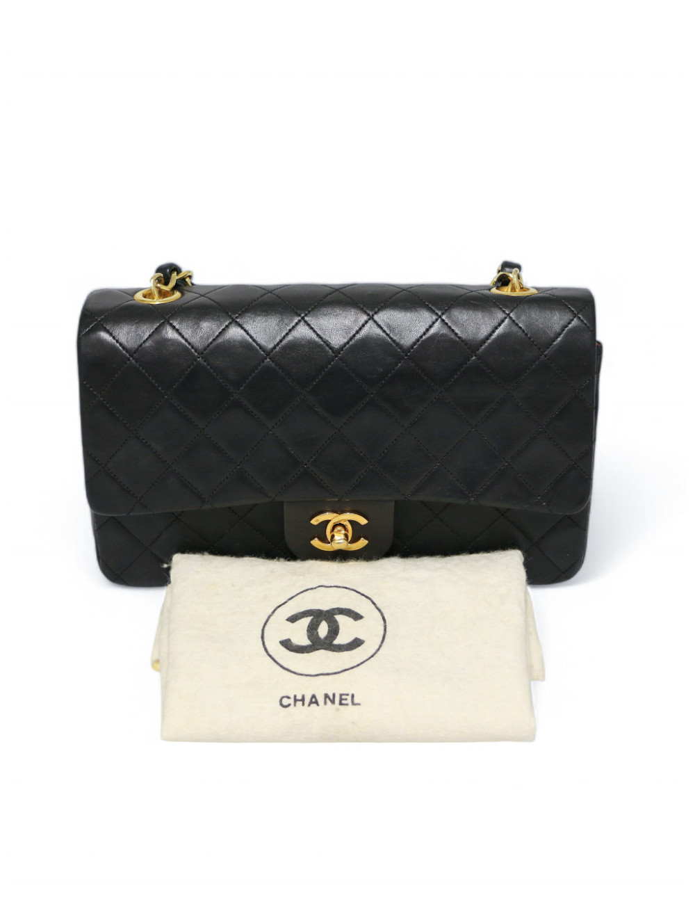 Sac porté main CHANEL noir