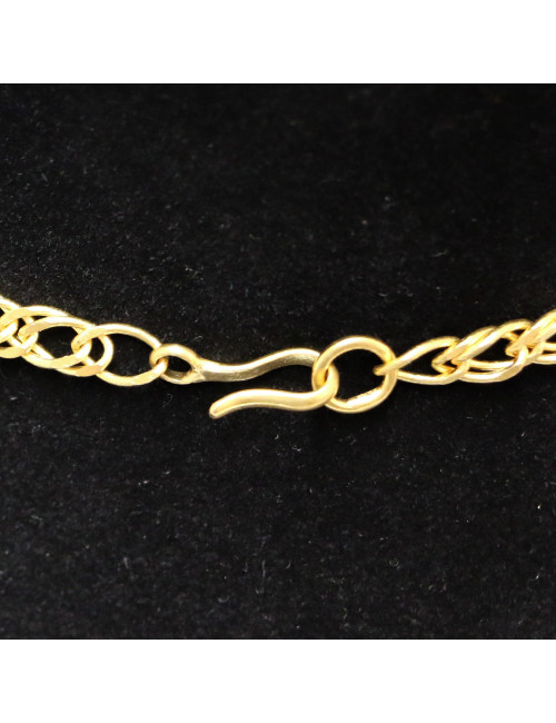 Sautoir MARGUERITE DE VALOIS croix noir blanc