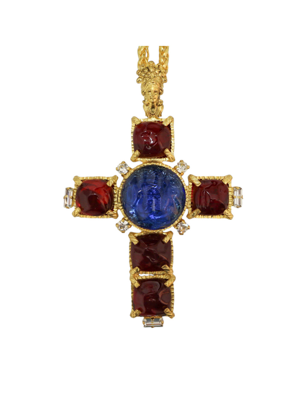 MARGUERITE DE VALOIS Pendentif croix
