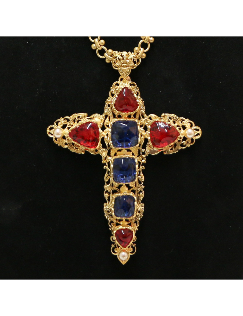 Bijou Couture pendentif MARGUERITE DE VALOIS