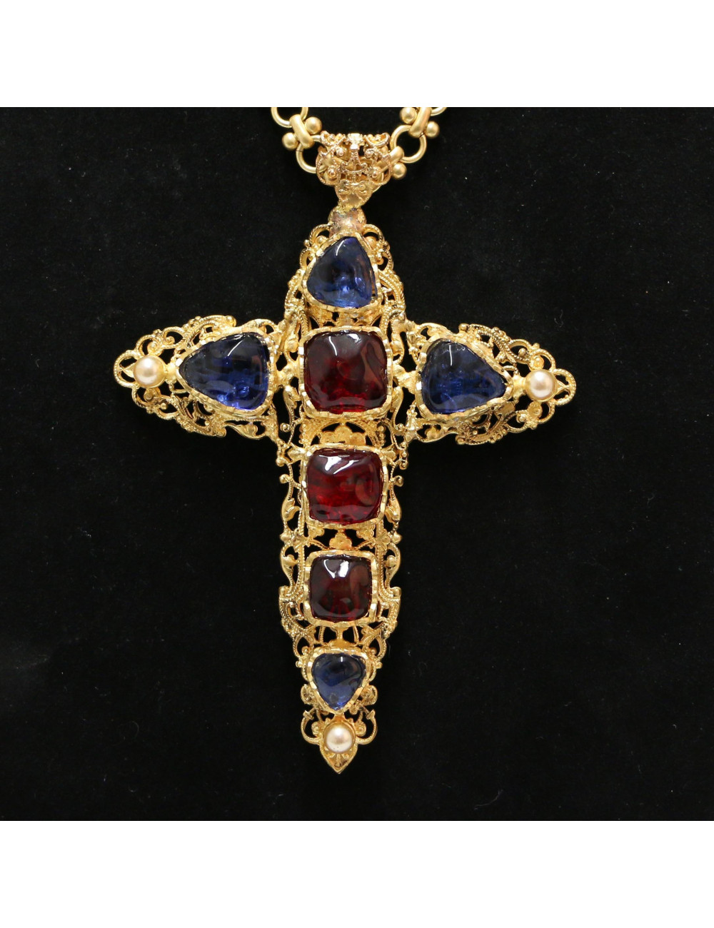 Filigrane croix MARGUERITE DE VALOIS