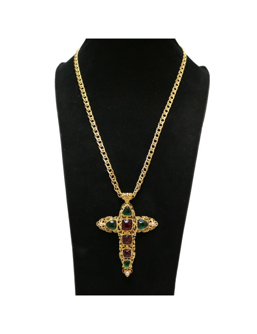 Croix MARGUERITE DE VALOIS filigrane Couture