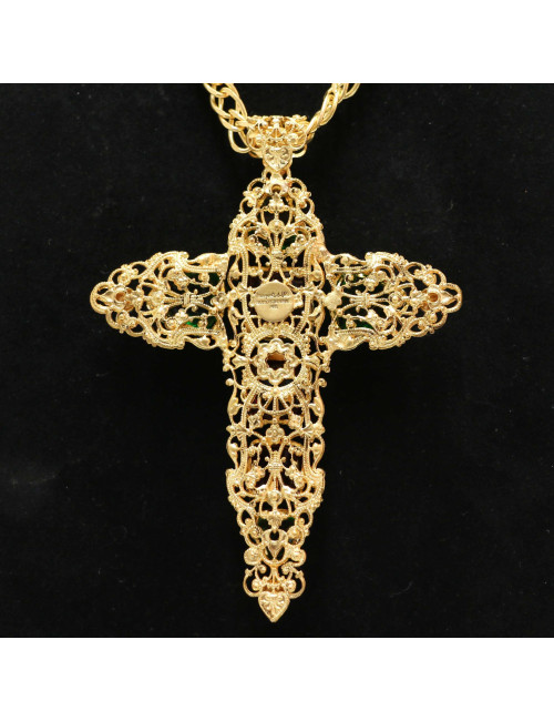 Croix MARGUERITE DE VALOIS filigrane Couture