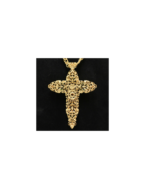 Croix MARGUERITE DE VALOIS filigrane Couture