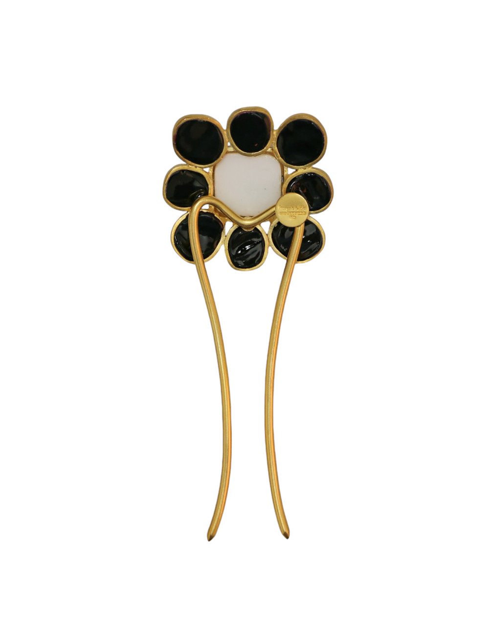 Bijou de cheveux MARGUERITE DE VALOIS réalisé entièrement à la main