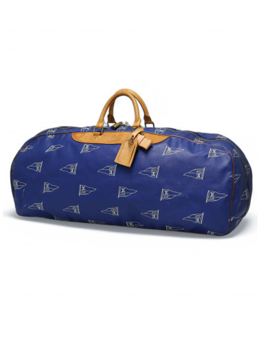 Sac de voyage Louis Vuitton America's Cup duffle bag bleu vintage.