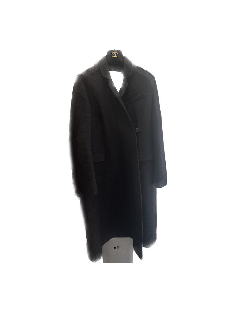 Manteau DIOR T 40 cachemire noir
