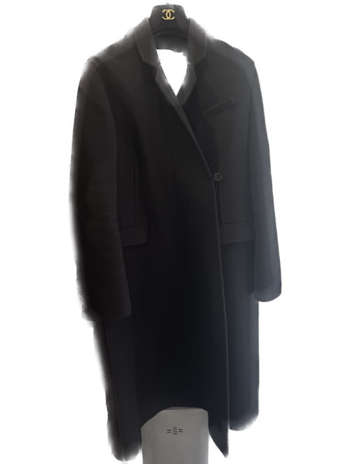 Manteau DIOR T 40 cachemire noir