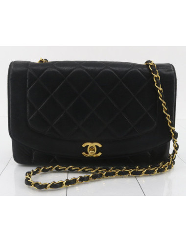 Sac Diana GM CHANEL noir