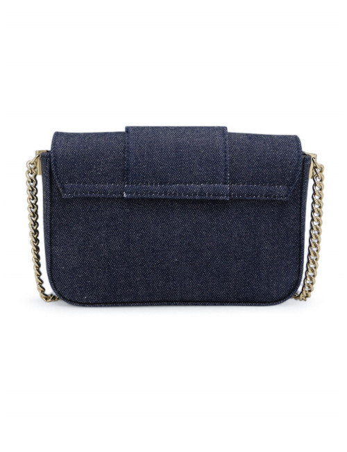 Sac Roger Vivier toile denim bleu : livraison avec suivi gratuite