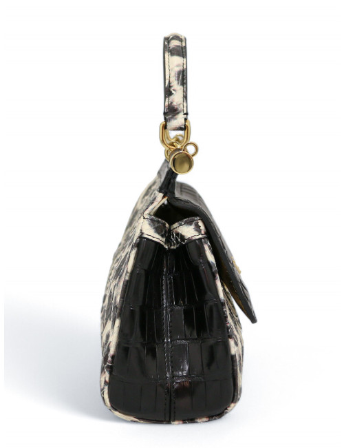 Sac Sicily Dolce & Gabbana alligator python : livré dans son dustbag