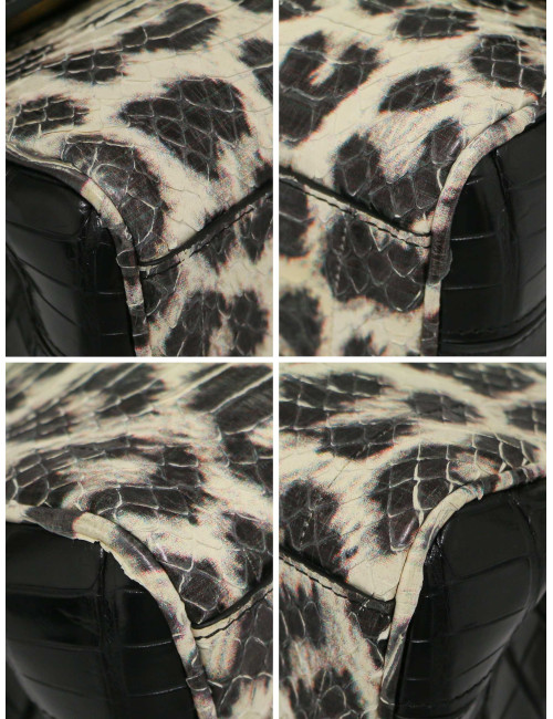 Sac Sicily Dolce & Gabbana alligator python : livré dans son dustbag