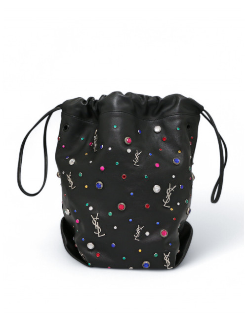 Grand sac Teddy Saint Laurent noir : occasion certifiée authentique