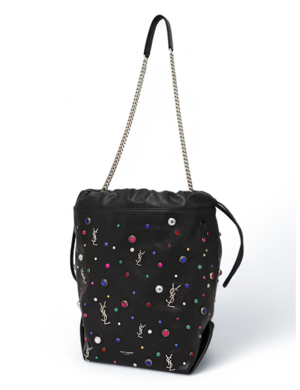 Grand sac Teddy Saint Laurent noir : occasion certifiée authentique