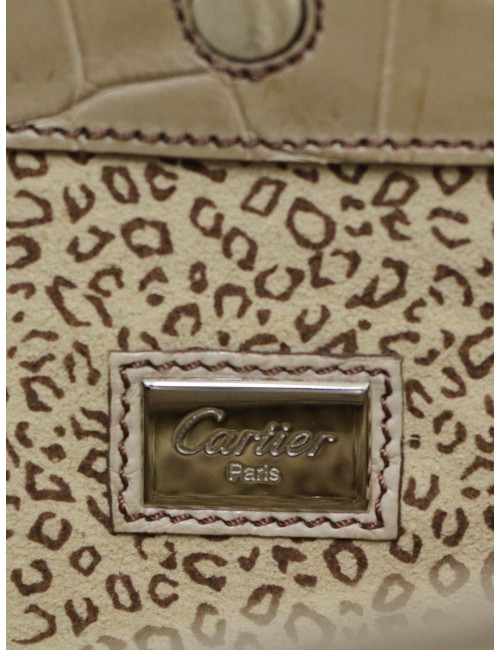 Pochette CARTIER crocodile Porosus
