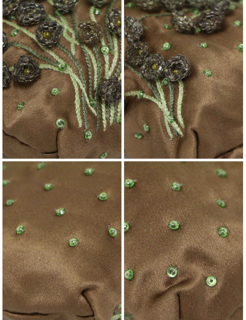 Sac du soir Valentino Garavani soie brodée : certifié authentique