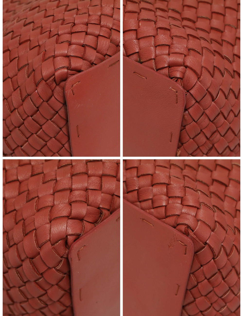 Cabas BOTTEGA VENETA cuir vieux rose