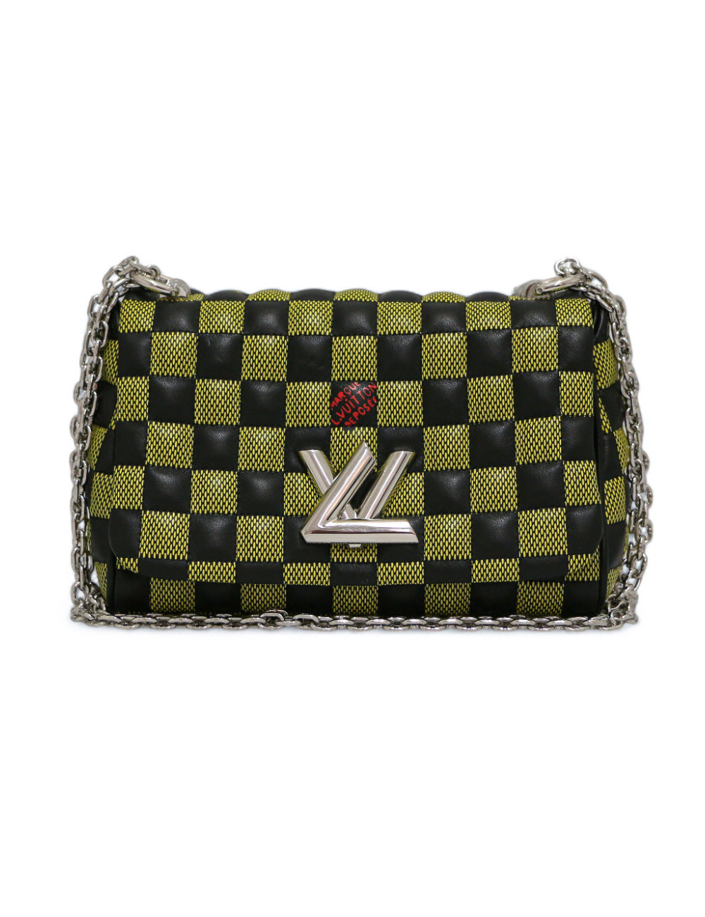 Sac Twist BB LOUIS VUITTON Damier cuir de veau