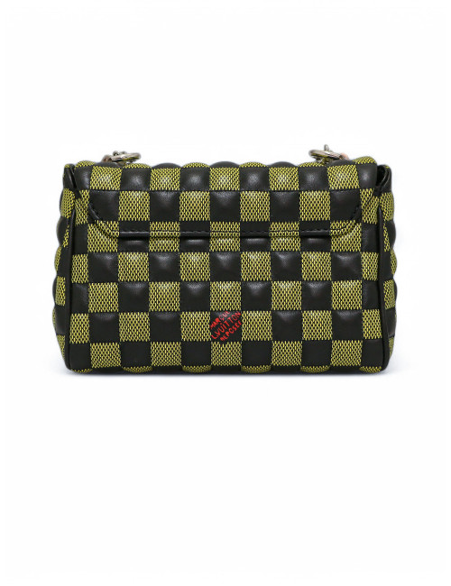 Twist LOUIS VUITTON sac BB  Damier cuir de veau