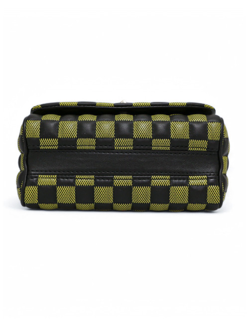 Twist LOUIS VUITTON sac BB  Damier cuir de veau