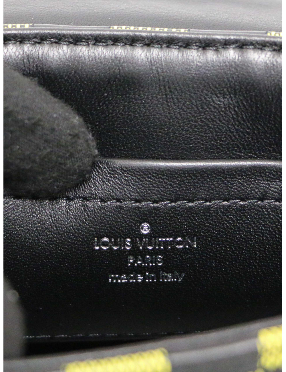 Twist LOUIS VUITTON sac BB  Damier cuir de veau