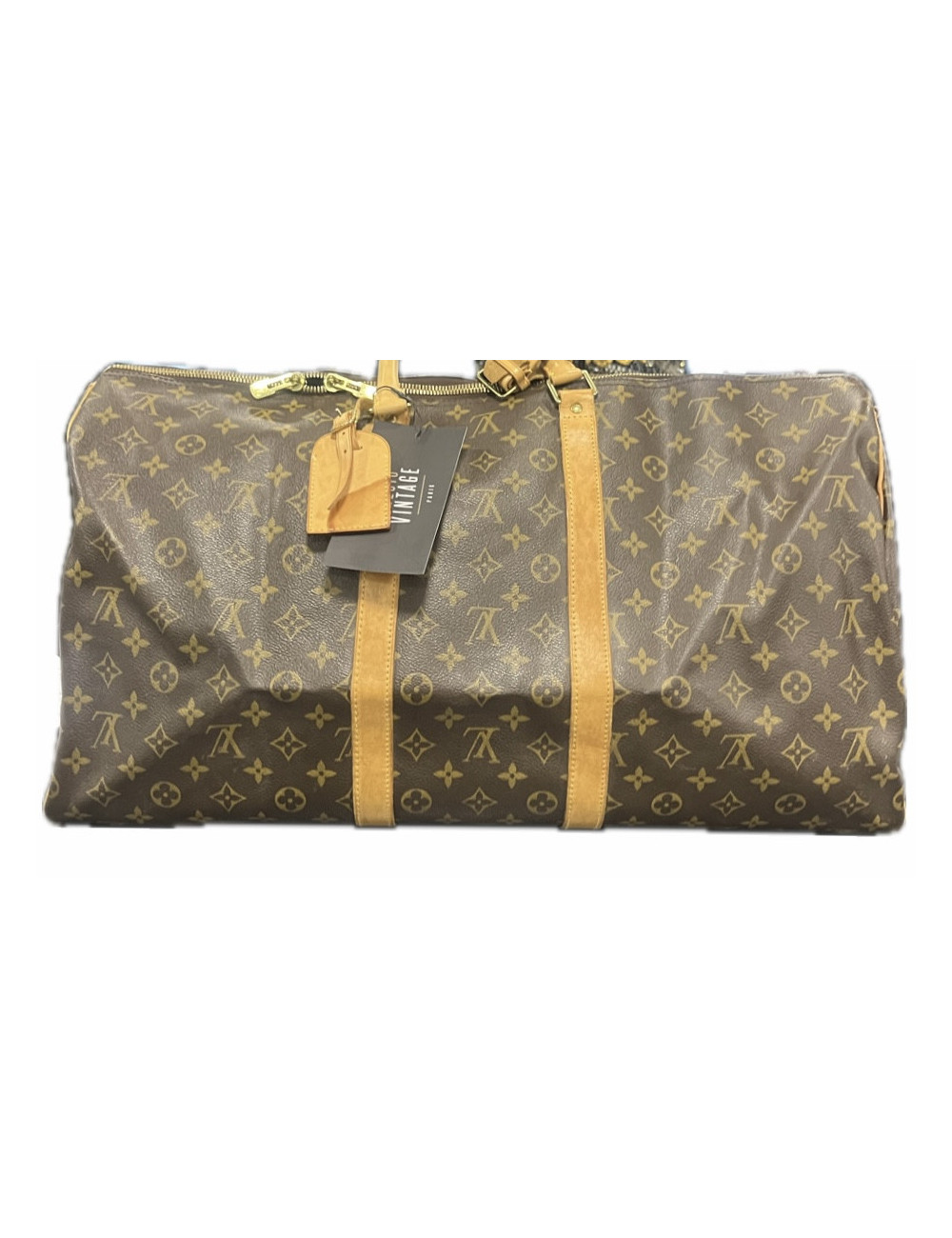Sac Keepall 55 bandoulière LOUIS VUITTON vintage