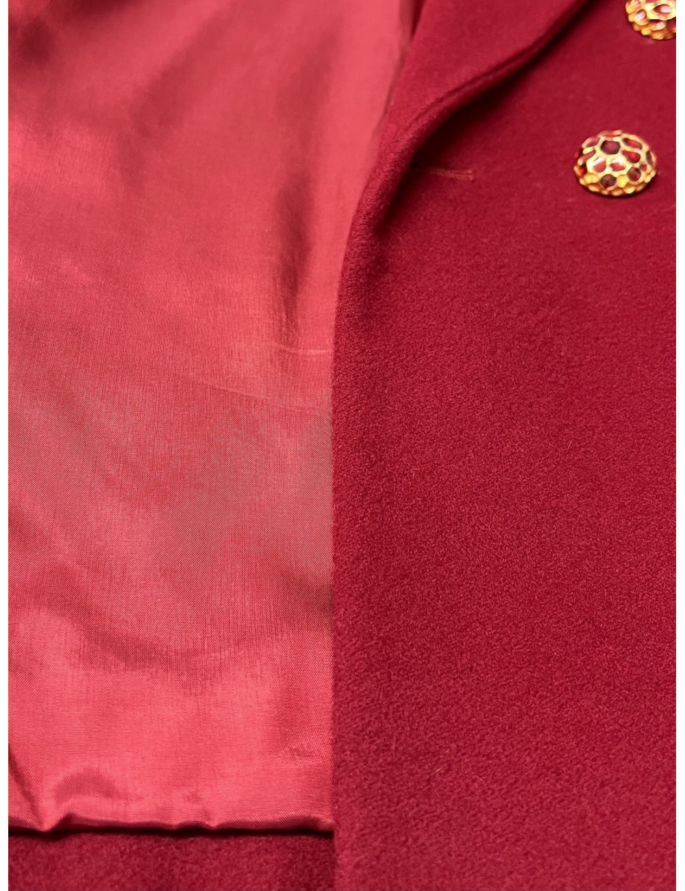 Veste T 42 YSL SAINT LAURENT rouge