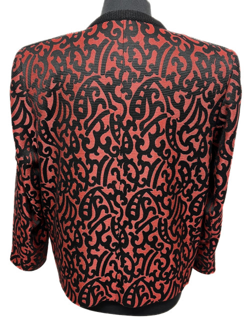 Veste YSL "Les Chinoises" rouge et noir