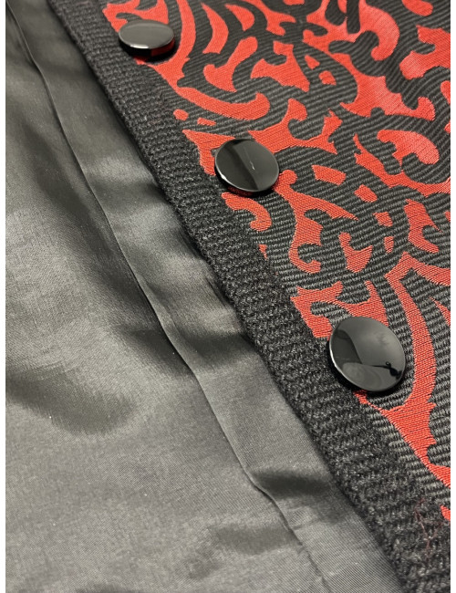 Veste YSL "Les Chinoises" rouge et noir