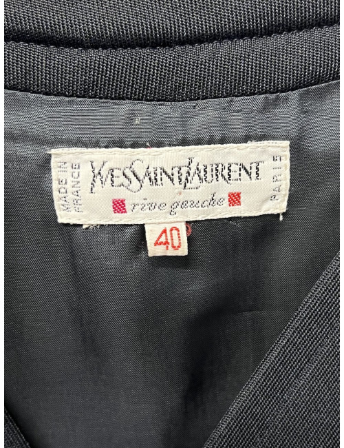 ROBE YSL YVES SAINT LAURENT rayé