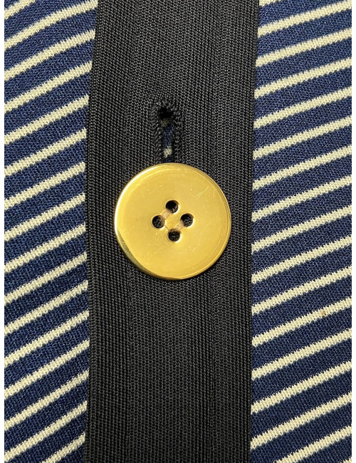 ROBE YSL YVES SAINT LAURENT rayé